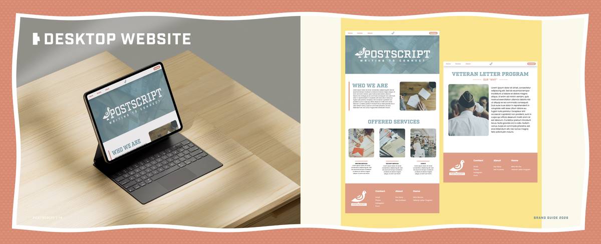 Postscript brand guidelines — spread 8